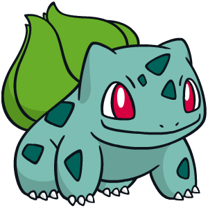 drawing of bulbasaur from pokemon global link